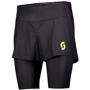 Scott Hybrid Shorts RC Run Kinetech Black-Yellow XL