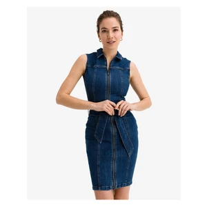 Salsa Jeans Šaty Modrá