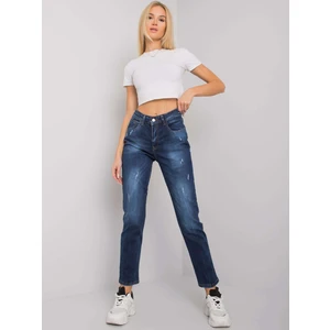 Dark blue straight jeans from Suffolk women