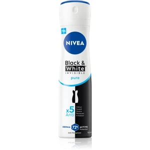 Nivea Invisible Black & White Pure antiperspirant ve spreji pro ženy 150 ml