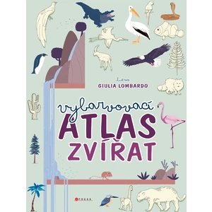 Vybarvovací atlas zvířat - Guilia Lombardo