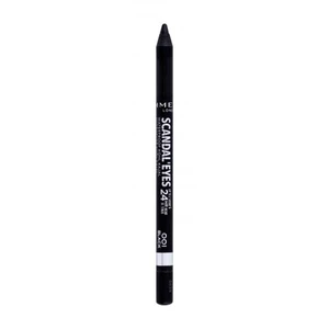Rimmel ScandalEyes Waterproof Kohl Kajal vodeodolná ceruzka na oči odtieň 001 Black 1.3 g