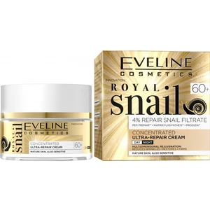 Eveline Cosmetics Royal Snail denní a noční krém 60+ s omlazujícím účinkem 50 ml