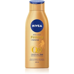 Nivea Q10 Firming + Bronze tónovací mléko se zpevňujícím účinkem 400 ml