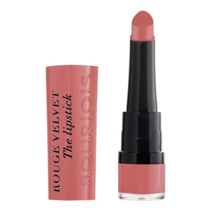 Bourjois Rouge Velvet The Lipstick matná rtěnka odstín 02 Flaming’ Rose 2.4 g