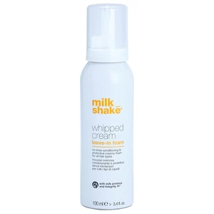 Milk Shake Whipped Cream vyživujúca ochranná pena pre všetky typy vlasov 100 ml