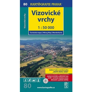 Vizovické vrchy 1:50 000 (turistická mapa)