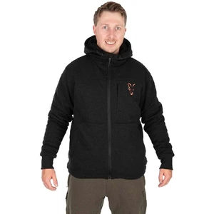 Fox Fishing Mikina Collection Sherpa Hoody Black/Orange 2XL