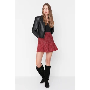 Trendyol Red Mini Skirt