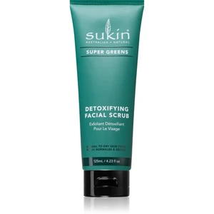 Sukin Super Greens vyhlazující pleťový peeling pro normální až suchou pleť 125 ml