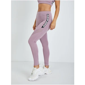 Light Purple Leggings Guess Angelica - Women