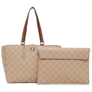 Starorůžový vzorovaný shopper Tamaris Anastasia Lock - Dámské