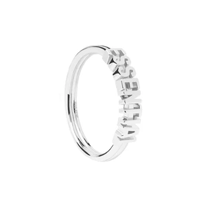 PDPAOLA Elegantní stříbrný prsten ESSENTIAL Silver AN02-608 50 mm