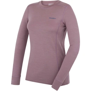 Women's merino sweatshirt HUSKY Aron L lt. Fd. Wine