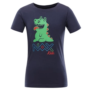 Dětské bavlněné triko nax NAX LIEVRO mood indigo varianta pb