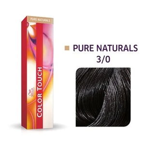 Wella Professionals Color Touch Pure Naturals profesjonalna demi- permanentna farba do włosów z wielowymiarowym efektem 3/0 60 ml