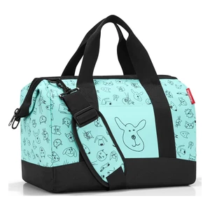 Cestovná taška Reisenthel Allrounder M Kids Cats and Dogs Mint