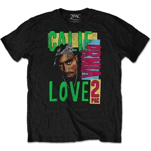 2Pac Koszulka California Love Czarny-Graficzny XL