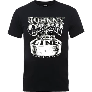 Johnny Cash Koszulka Walk The Line Czarny M