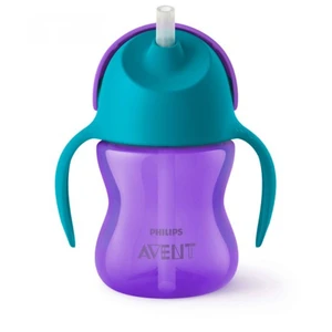 Philips AVENT Hrnček 200 ml Bendy s ohybnou slamkou dievča