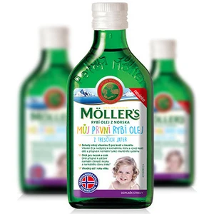 Möller´s Omega 3 Môj prvý rybí olej 250 ml