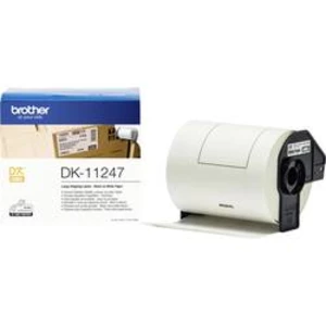 Brother DK11247 103 x 164 mm papír bílá permanentní přepravní štítky, univerzální etikety 180 ks