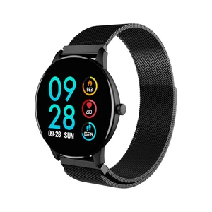 Fitness náramok Carneo SlickFit Oxygen+ čierny (8588006962895... Fitness náramek 1.3" IPS LCD 240 x 240,  krokoměr, senzor srdečního tepu, kalorie, ča