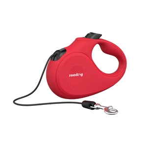 Reedog Senza Basic samonavíjecí vodítko S 12kg / 5m lanko / červené