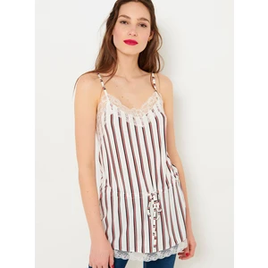 White Striped Top CAMAIEU - Women