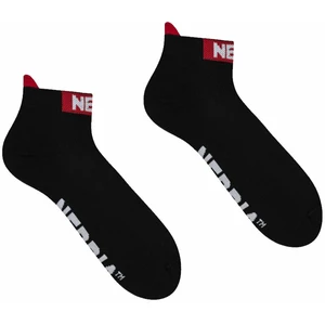Kotníkové ponožky Nebbia "SMASH IT" 102  Black  35-38