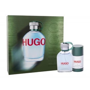 HUGO BOSS Hugo Man dárková kazeta toaletní voda 75 ml + deostick 75 ml pro muže
