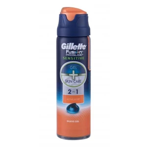 Gillette Fusion Proglide Sensitive 2in1 Active Sport 170 ml gel na holení pro muže