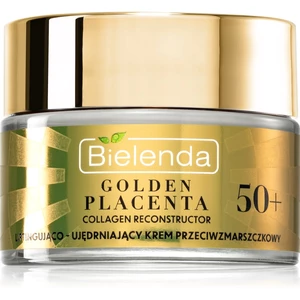 Bielenda Golden Placenta Collagen Reconstructor liftingový spevňujúci krém 50+ 50 ml