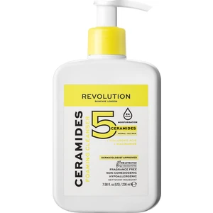 Revolution Skincare Ceramides jemný čistiaci penivý krém pre mastnú a problematickú pleť 236 ml