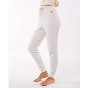 Tepláky Rip Curl NEW SOFT RIB PANT  Ecru Marle