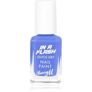 Barry M IN A FLASH rychleschnoucí lak na nehty odstín Turquoise Thrill 10 ml