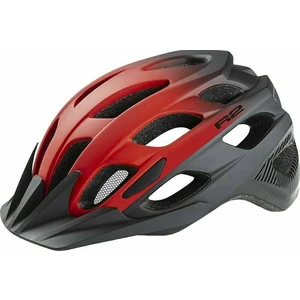 R2 Cliff Helmet Red/Black M Casco de bicicleta