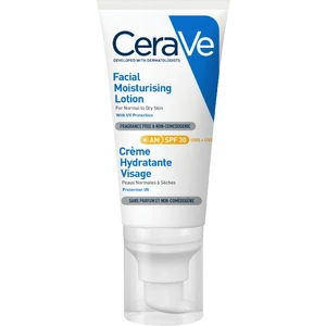 CeraVe Moisturizers hydratačný krém na tvár pre normálnu až suchú pleť SPF 30 52 ml