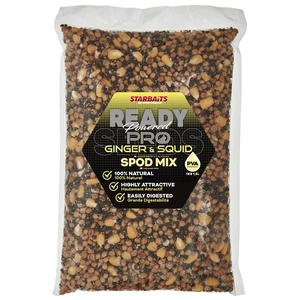 Starbaits zmes spod mix ready seeds pro ginger squid - 1 kg