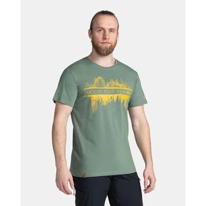 Men's cotton T-shirt KILPI CHOOSE-M Dark green