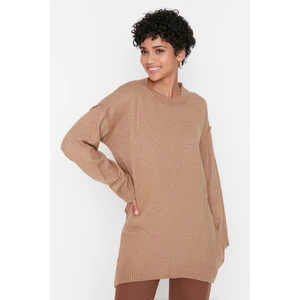 Trendyol Sweater - Beige - Regular fit