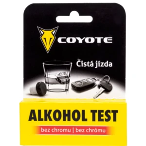 Alkohol tester - detekční trubička, jednorázový - COYOTE