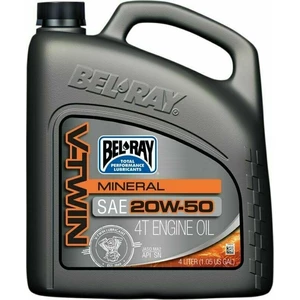 Bel-Ray V-Twin Mineral 20W-50 4L Huile moteur