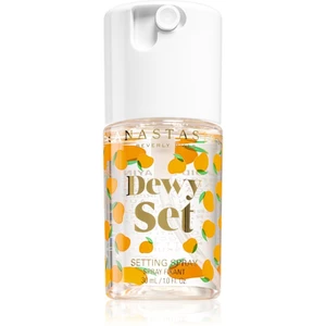Anastasia Beverly Hills Dewy Set Setting Spray Mini rozjasňujúca hmla na tvár s vôňou Mango 30 ml