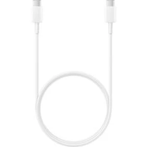 Originální datový kabel Samsung EP-DA705BW USB-C na USB-C, White