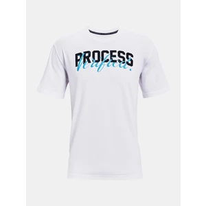 Under Armour EMBIID TALKER TEE Pánské triko 1361970-100 White L
