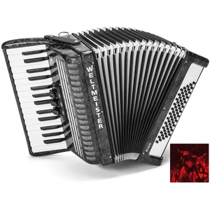 Weltmeister Rubin 30/60/II/3 MT Red Piano accordion
