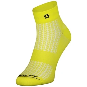 Scott Sock Performance Quarter Black-Sulphur Yellow S
