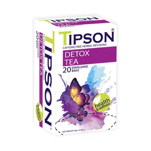 Čaj TIPSON Health Teas Detox Tea 20x1,3g