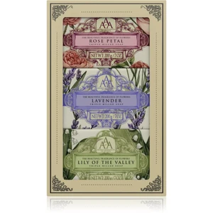 The Somerset Toiletry Co. Aromas Artesanales de Antigua Scented Soaps sada tuhých mýdel